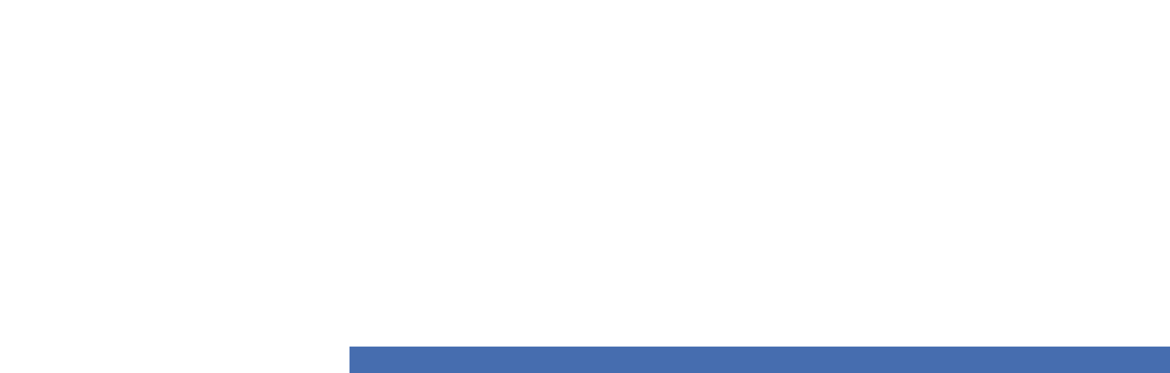 Blauer Balken